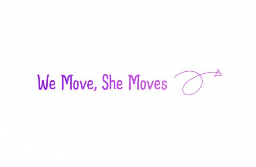 We move she moves